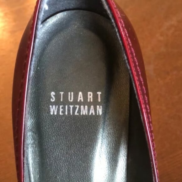 Stuart Weitzman Red High Heels Size 6 M - Picture 6 of 11